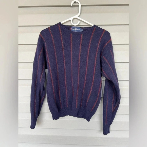 Polo Ralph Lauren Other - Vtg Polo Ralph Lauren LambsWool Sweater Mens Sz M